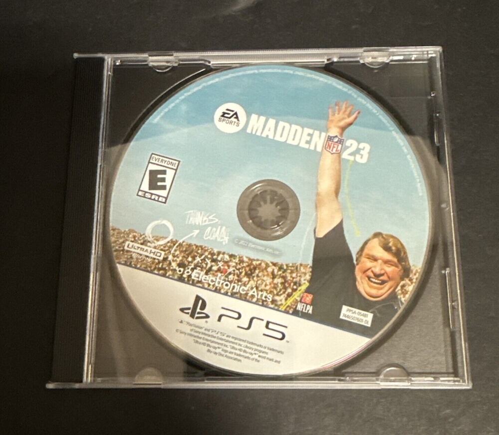 Madden NFL 23 Sony PlayStation 5 PS5 Video Game Disc Only Tested Football